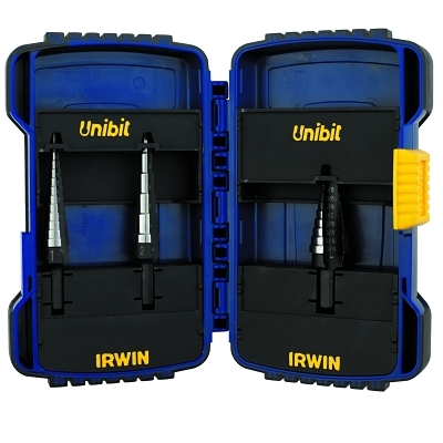 3 PC. UNIBIT STEP DRILL